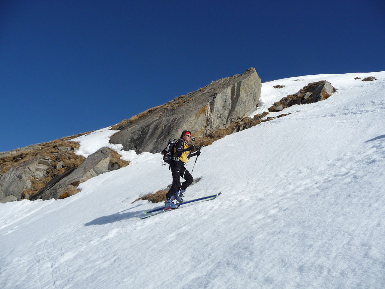 #2 Chantal : A l Chantal : A l'assaut des pentes Sud qui conduisent à l'arête du Vallonet