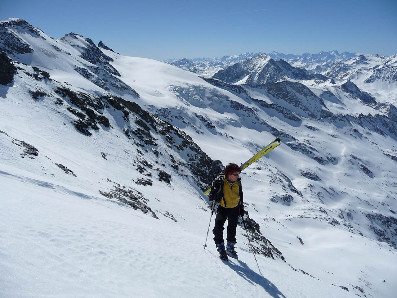 #13 Fin de l Fin de l'ascension : Dans le haut de la face W