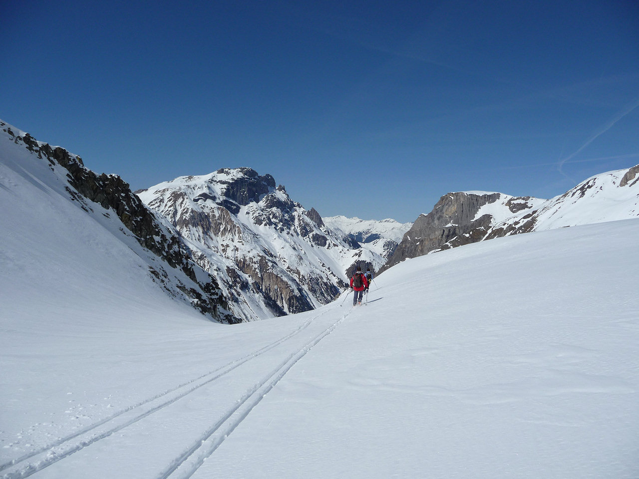 #23 Le bas du vallon : Qualité de neige inespérée Le bas du vallon : Qualité de neige inespérée