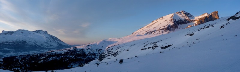 #2 Tête du Lauzon : Un peu avant 7:00 h Tête du Lauzon : Un peu avant 7:00 h