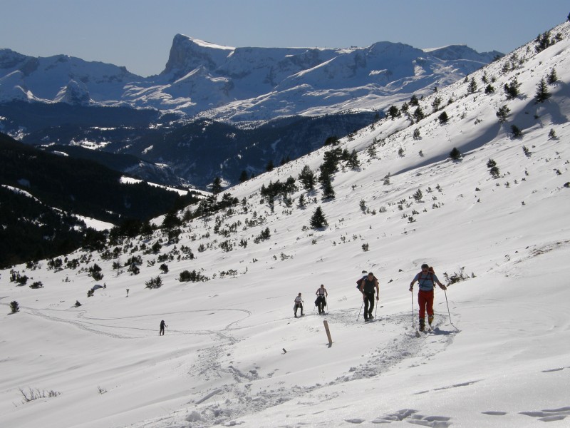 #1 Vers la cabane de l Vers la cabane de l'Aup : La montée, tres progressive, dans le vallon de l'Aup.