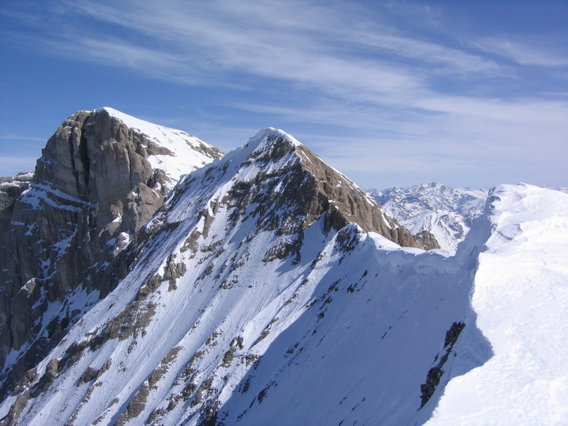 Arete vers l'Obiou : Avis aux amateurs : c'est alpin et yadugaz !