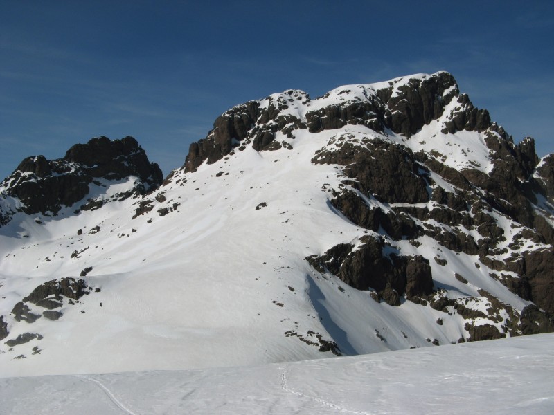 #12 Tafunatu et Paglia Orba : Dernier regard sur cette belle descente. Tafunatu et Paglia Orba : Dernier regard sur cette belle descente.