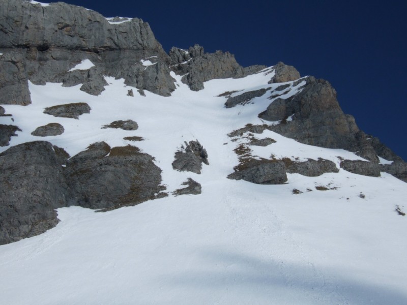 #6 couloir SO pointe Bella Cha : Le couloir du jour couloir SO pointe Bella Cha : Le couloir du jour