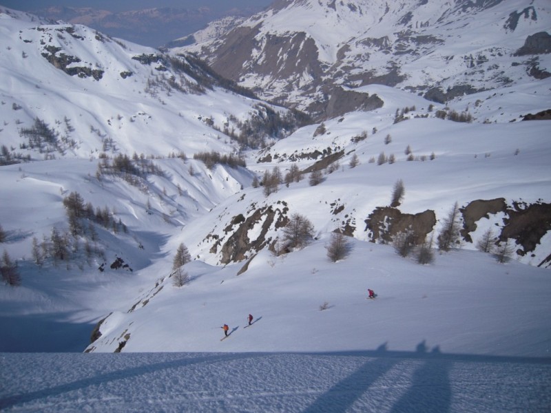 #4 fin de cette escente : neige dure bien skiante fin de cette escente : neige dure bien skiante