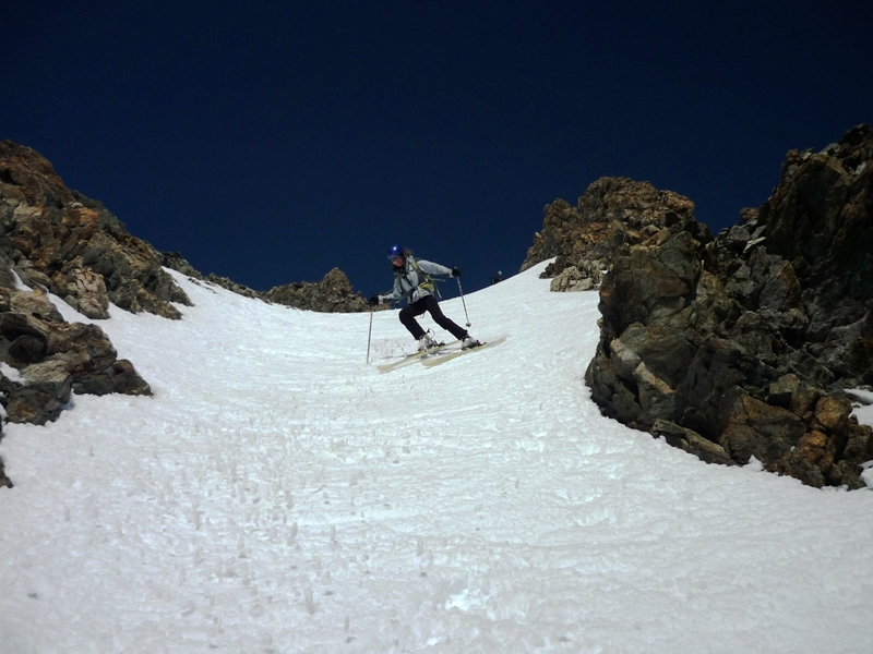 #19 Flambeau des Ecrins : Marion sous le sommet. Flambeau des Ecrins : Marion sous le sommet.