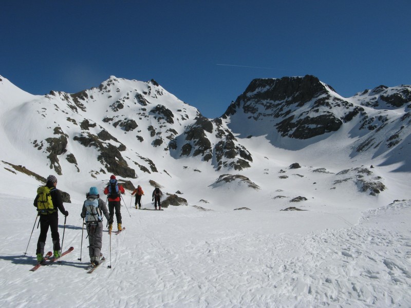 #4 Lacs du Doménon : Pic Couttet et col de Freydane Lacs du Doménon : Pic Couttet et col de Freydane