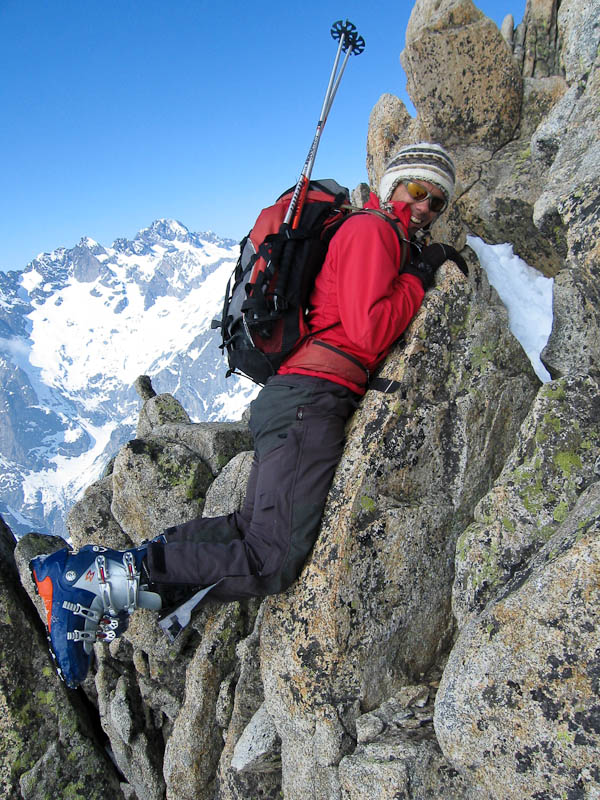 #1 La grimpette au sommet : On s La grimpette au sommet : On s'amuse sur ce granit quasi-pseudo chamoniard