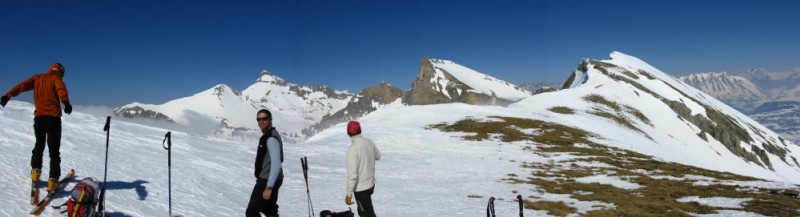 #6 épaule de la Rama : températures fraîches ici, contrairement au four de la combe épaule de la Rama : températures fraîches ici, contrairement au four de la combe