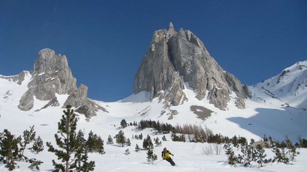 #21 Marc : sous le col des Aiguilles, encore moquette Marc : sous le col des Aiguilles, encore moquette