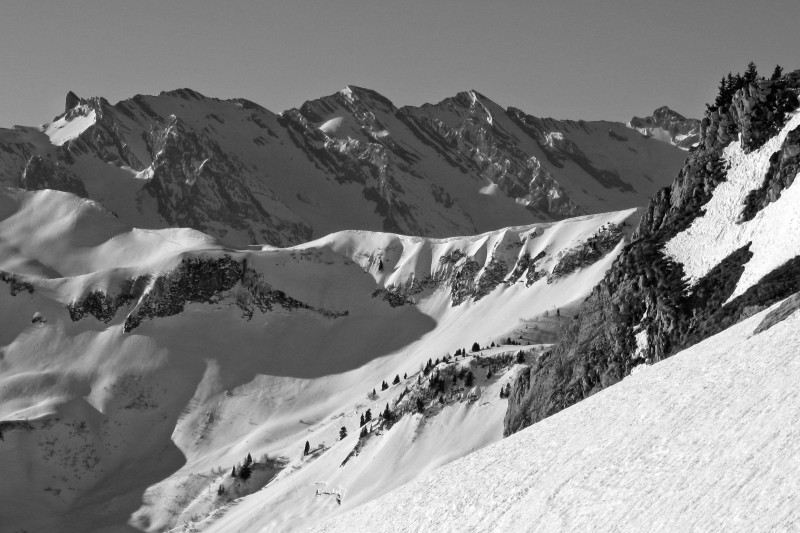 #6 Pointe Dzerat : Aravis : les combes Pointe Dzerat : Aravis : les combes