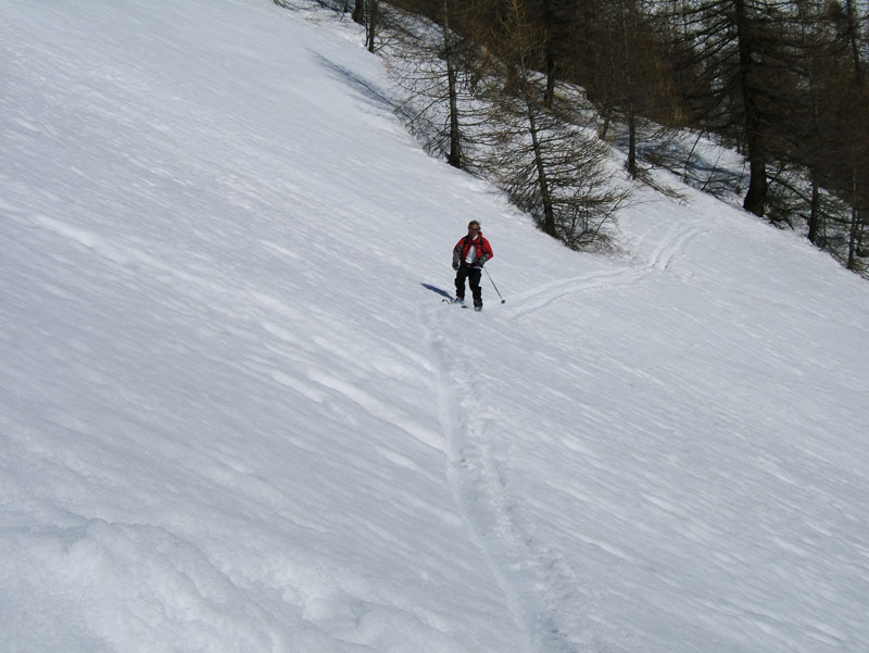 #12 Traversée au dessus de la Cabane Serre Roche Traversée au dessus de la Cabane Serre Roche