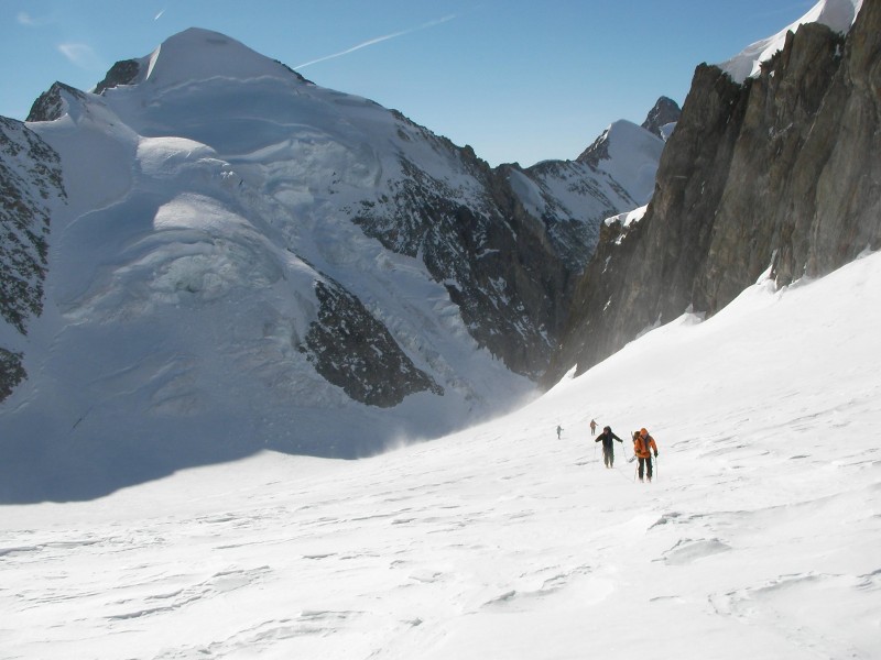 sur le glacier