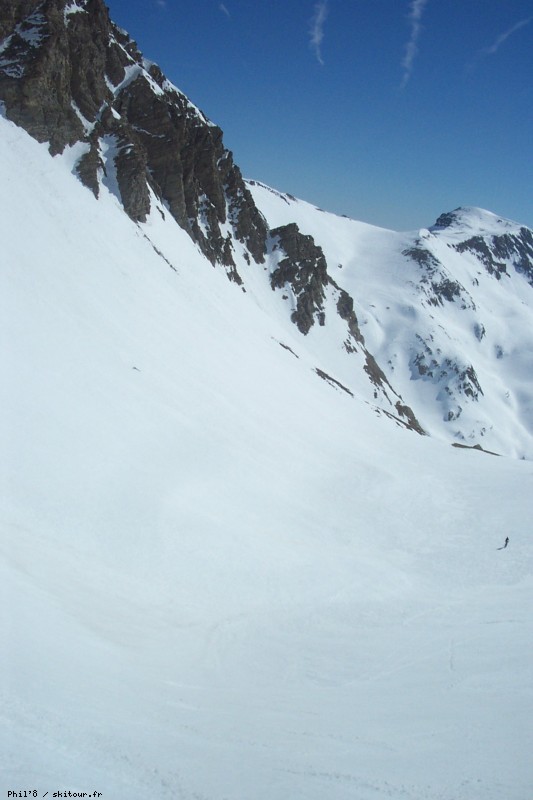 Combe du Pelat : Divine à skier cette combe du Pelat : Moquette *****