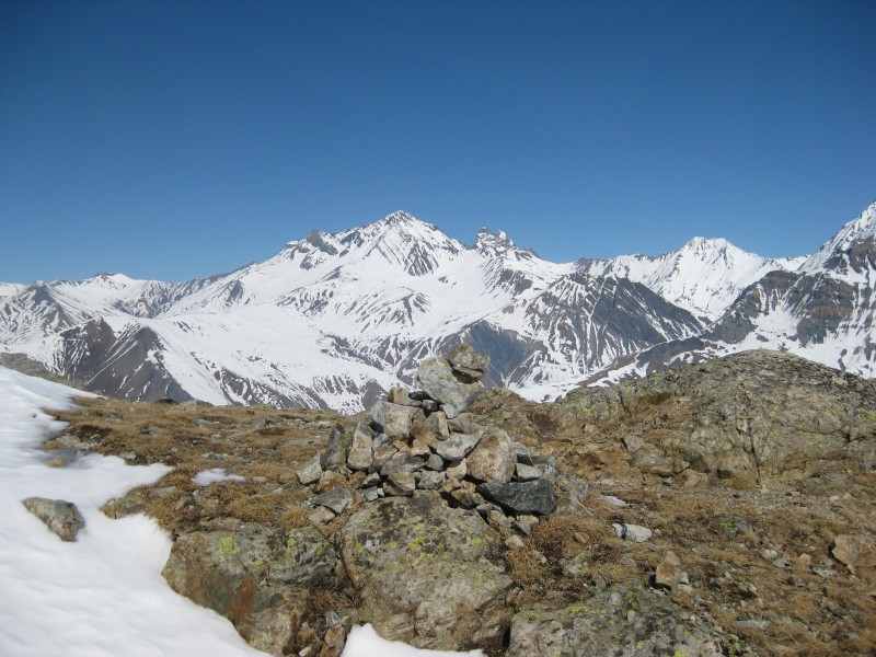#1 cairn sur itinéraire : bien visible cairn sur itinéraire : bien visible