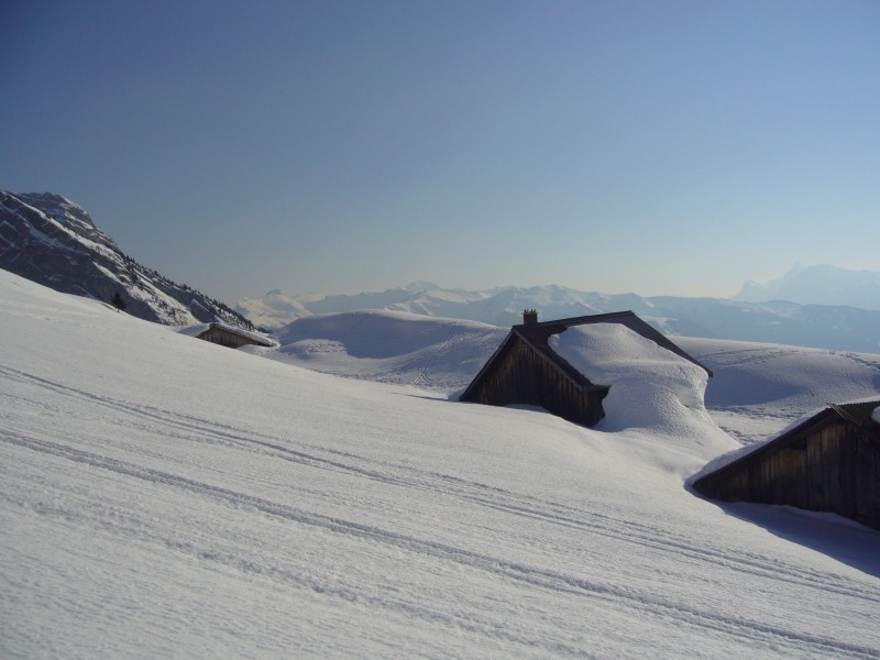 #2 03.21.09Bossetan : Chalets enneigés 03.21.09Bossetan : Chalets enneigés
