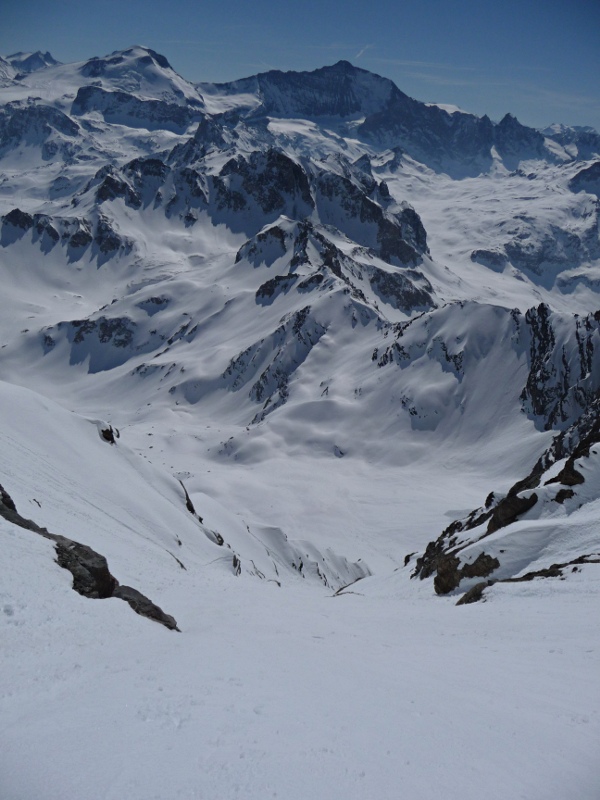 Couloir SW : Couloir large mais esthétique