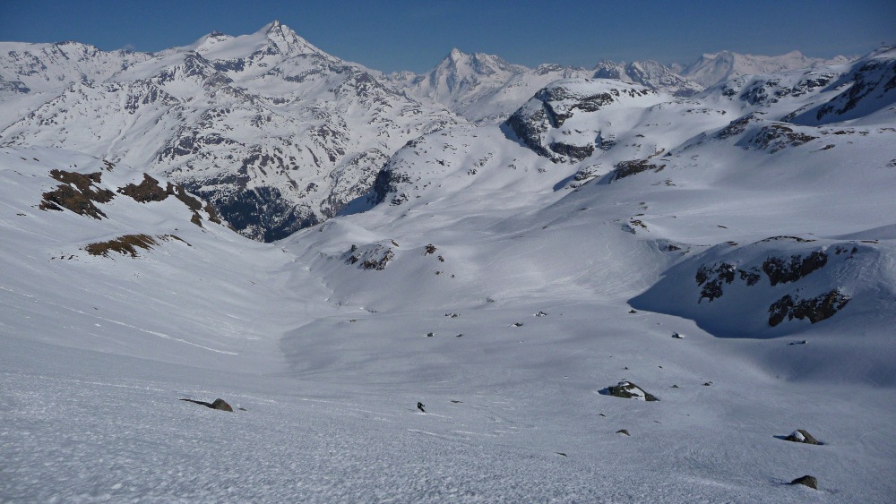 Vallon de la Sache : Fin de descente 4*