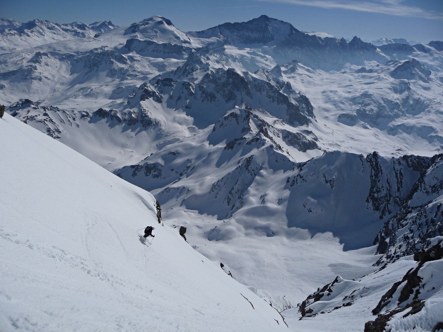 Contrepentes : Descente panoramique