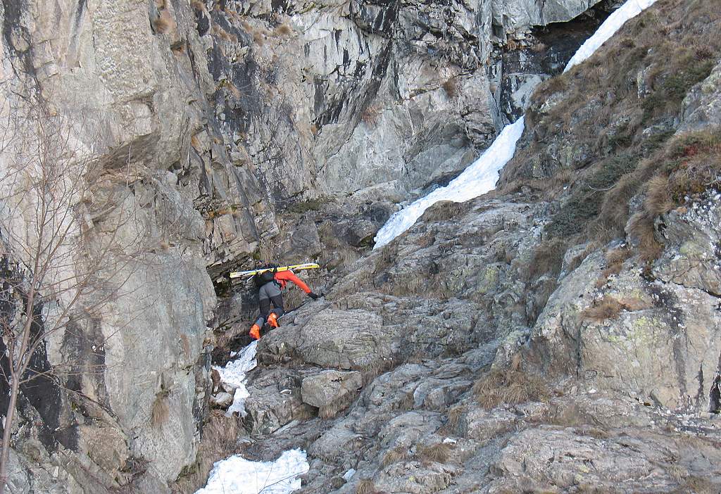 #2 La vire d La vire d'accès au Gd Vallon