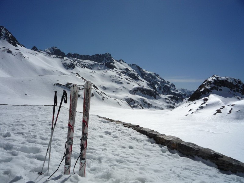 #5 au refuge : pause... même pour les skis au refuge : pause... même pour les skis