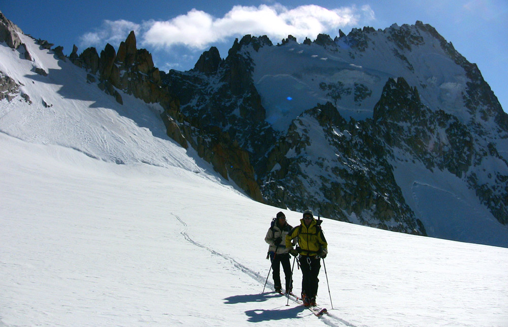 #22 Aiguille du Chardonnet : On laisse le Chardonnet derrière nous Aiguille du Chardonnet : On laisse le Chardonnet derrière nous