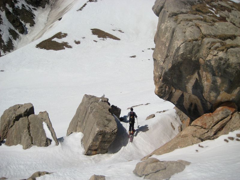 J5 : Vallon de Serenne : Les blocs typiques du vallon