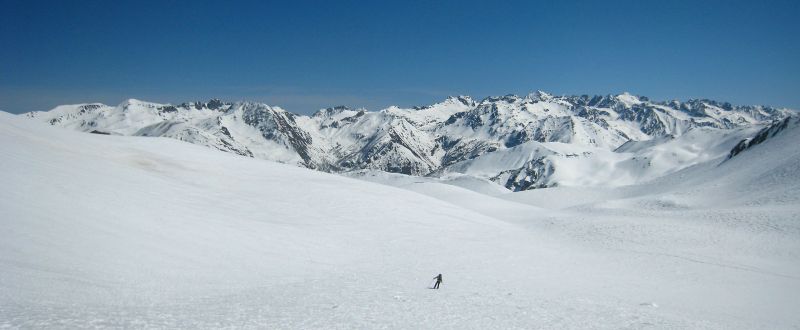 #14 J2 : Vallon de Chaufrede : Descente panoramique grand large J2 : Vallon de Chaufrede : Descente panoramique grand large