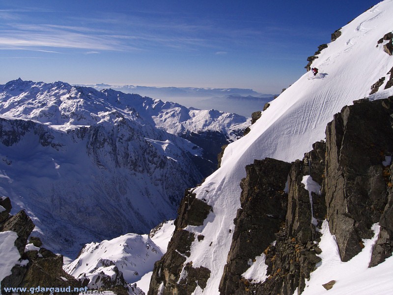 #3 Depart du couloir : Une photo de l Depart du couloir : Une photo de l'an dernier montrant une variante de départ du couloir très impressionnante.