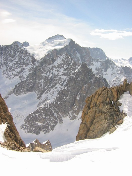 #4 Barre des Ecrins : La barre depuis la Grande Ruine Barre des Ecrins : La barre depuis la Grande Ruine