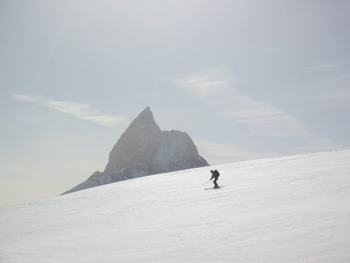 Sous le Cervin : Et la photo souvenir, sous le Cervin, pour finir !