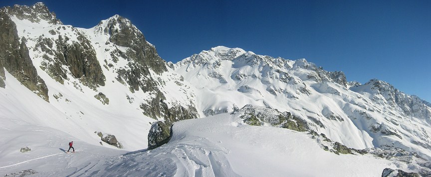 #3 vue au nord : Panoramique vers le pic de la belle étoile vue au nord : Panoramique vers le pic de la belle étoile