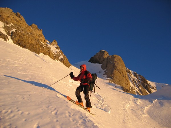 Descente du Mont Perdu : On est pas bien là ? Bon faut encore descendre au refuge avant la nuit...