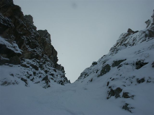#1 Rocheboc : Vue sur la partie haute du couloir. Rocheboc : Vue sur la partie haute du couloir.