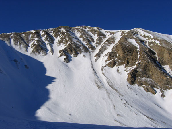 #8 Costa Rouenda face E : Nous sommes descendus par le couloir de droite Costa Rouenda face E : Nous sommes descendus par le couloir de droite