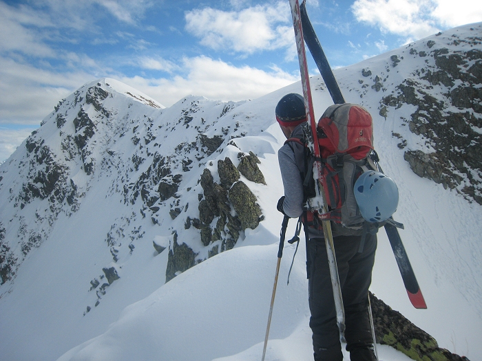 Combe Bronsin : Petite arête pour rejoindre le sommet de Combe Bronsin