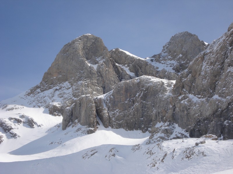 #3 golette de l golette de l'Oule : le départ a droite du couloir de la golette