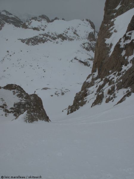 #8 Guzeler : le couloir pris du haut Guzeler : le couloir pris du haut