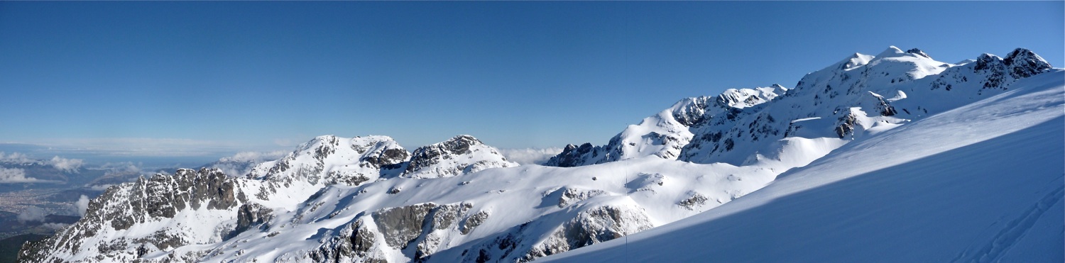 #3 Enneigement Belledonne Sud : Grand Colon, Galeteau, Grande Lauzière Enneigement Belledonne Sud : Grand Colon, Galeteau, Grande Lauzière