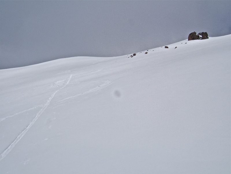 #9 Caïre d Caïre d'Archas : Bonne neige sous la Cime de la Cosette.