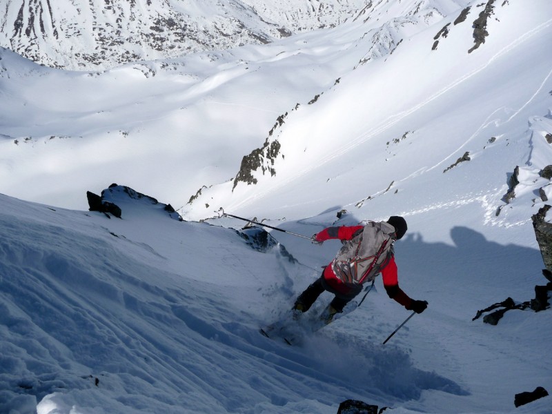 #8 Petit Vélan : Départ à ski du sommet Petit Vélan : Départ à ski du sommet