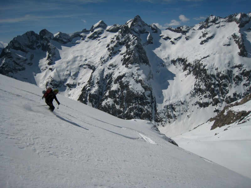 #17 1500 m de descente : en très bonnes conditions 1500 m de descente : en très bonnes conditions