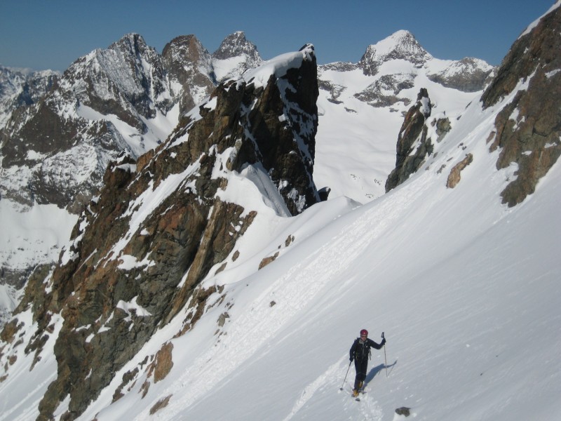 #2 Brêche de Charrière : arrivée à la brêche. Brêche de Charrière : arrivée à la brêche.