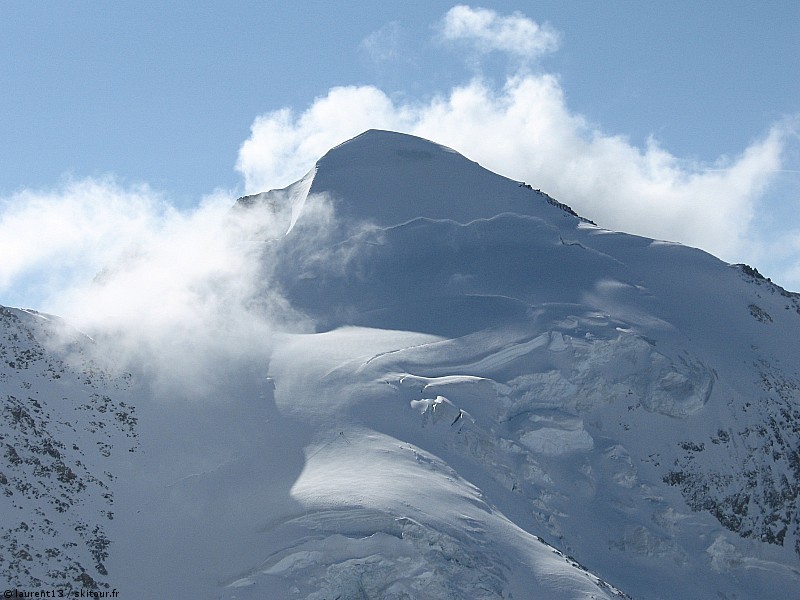 Aiguille N de tré la tête : Cherchez les randonneurs dans la face...