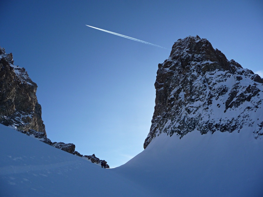 Col des avalanches : Enfin un peu de soleil