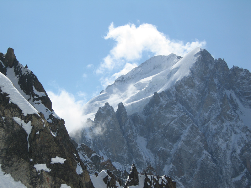 #4 Barre des Ecrins : Vu de la Brêche Barre des Ecrins : Vu de la Brêche