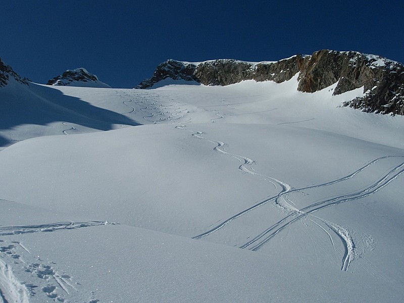 #2 Poudre : dans la partie supérieure (photo Fabrice) Poudre : dans la partie supérieure (photo Fabrice)