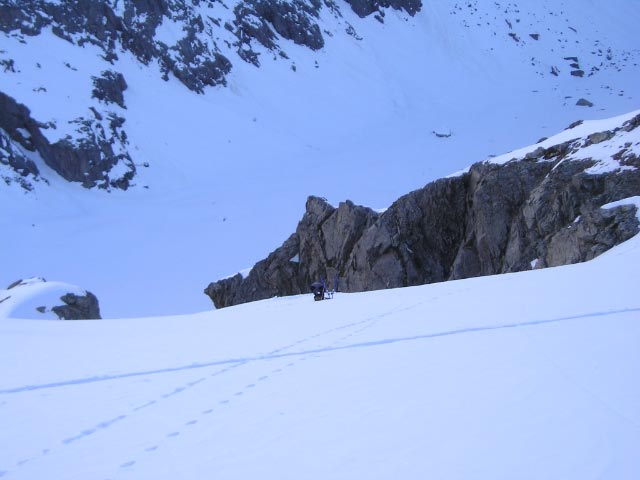 #1 Au dessus de la moraine : Après les 1ere barres Au dessus de la moraine : Après les 1ere barres
