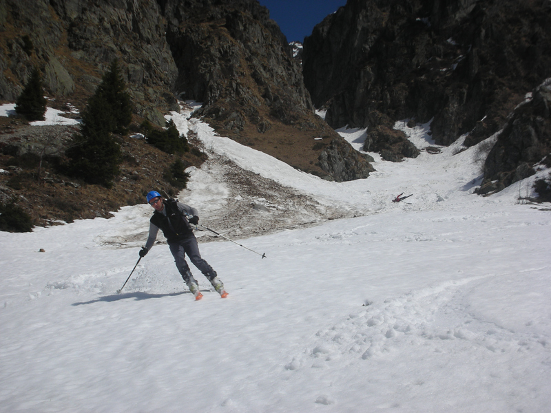 #6 La gorge : chercher le deuxième skieur ! La gorge : chercher le deuxième skieur !