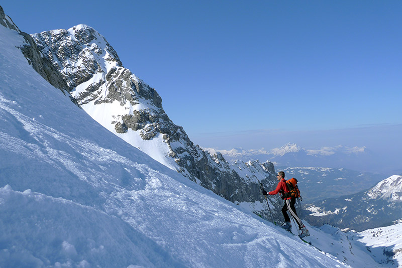 #1 Combe N : Au fond, la Corne au Taureau et les dents d Combe N : Au fond, la Corne au Taureau et les dents d'Odda